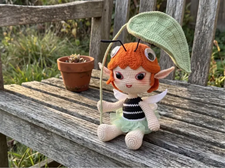 Handmade Crochet Elf Amigurumi Pattern Details