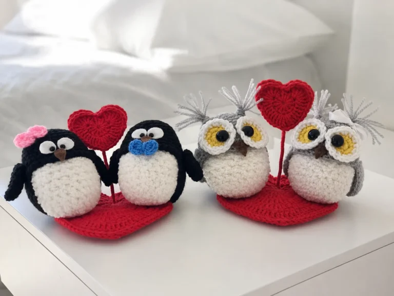 Free Crochet Photo Holder Amigurumi Pattern