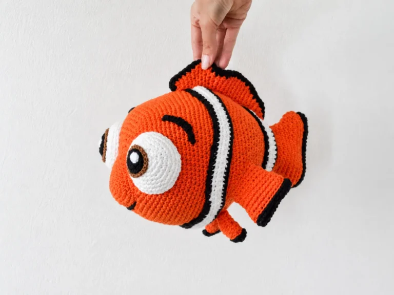 Nemo Amigurumi Free Pattern — Easy Crochet Clownfish Plush