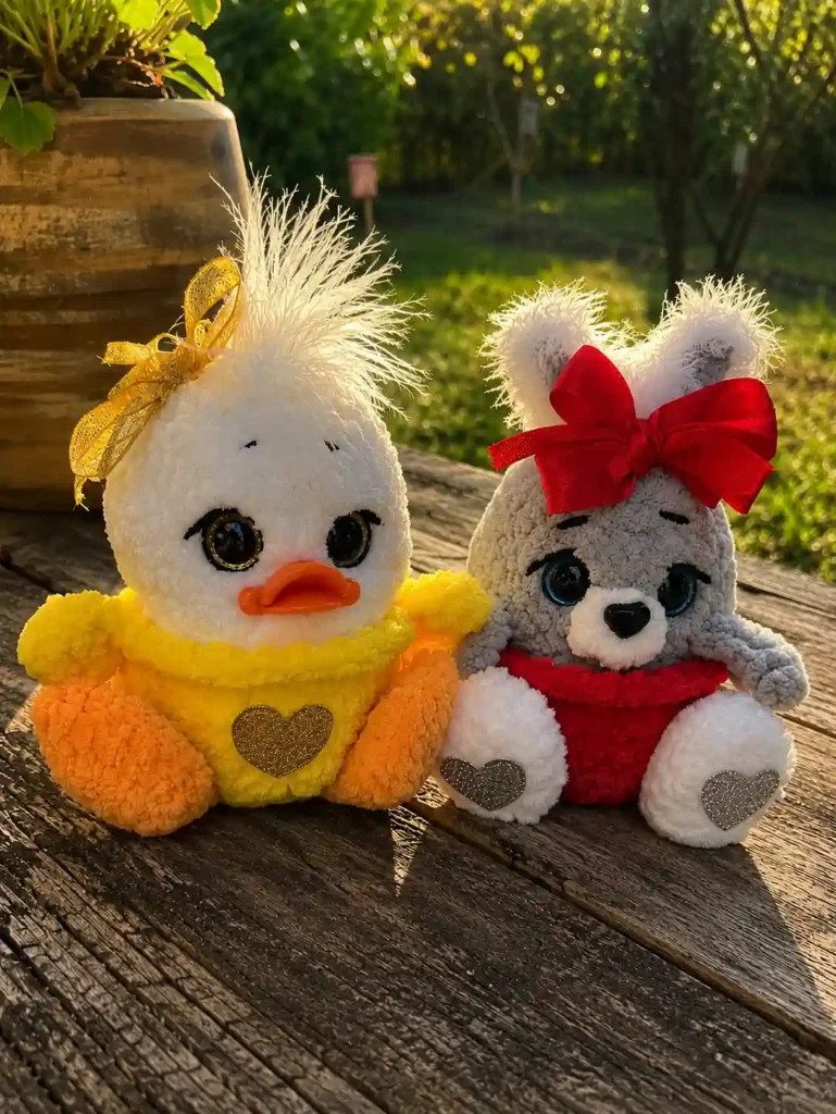 crochet-bunny-and-duck-easter-eggs-free-pattern-on-wooden-deck-blog